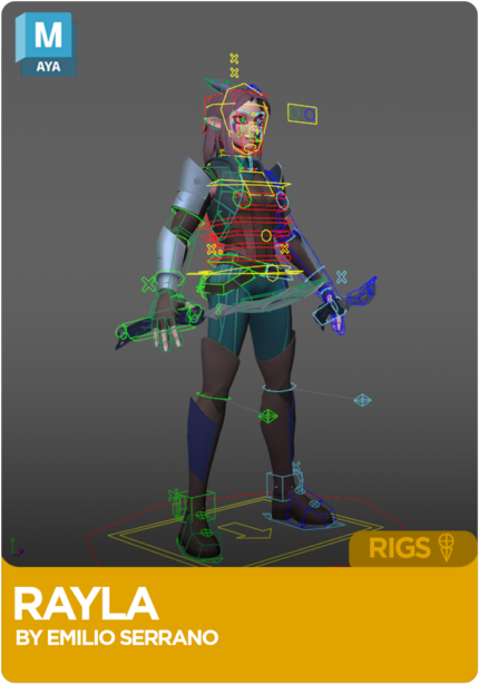 Rayla Rig for Maya