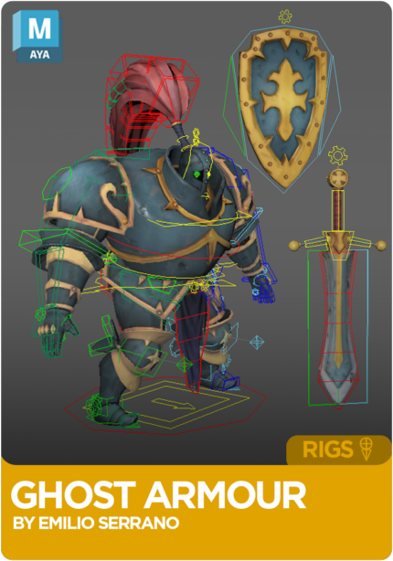 Ghost Armour Rig for Maya