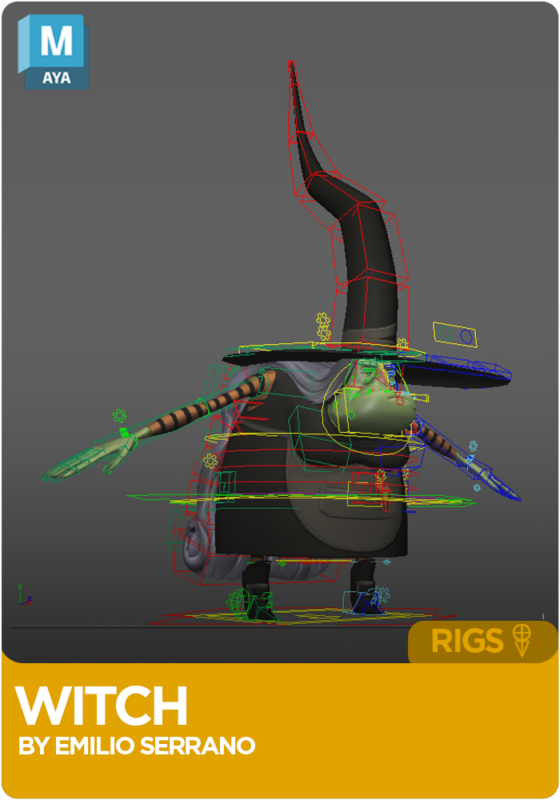 Witch Rig for Maya