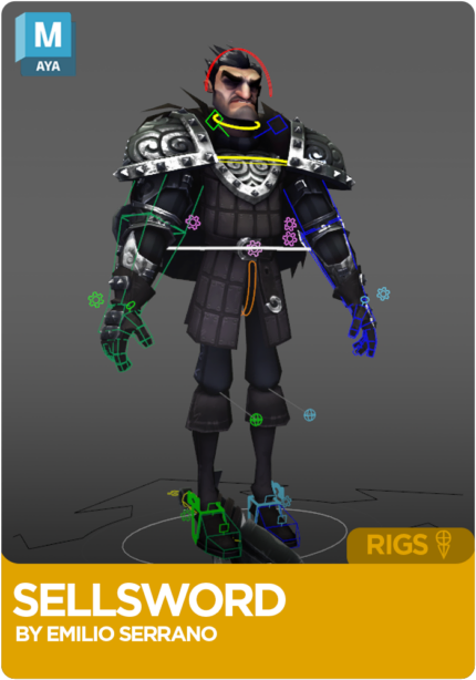 Sellsword Rig for Maya