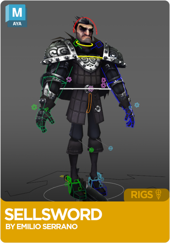 Sellsword Rig for Maya