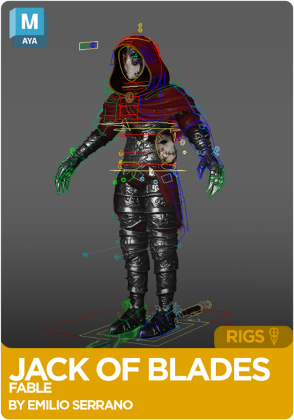 Fable Jack of Blades Rig for Maya