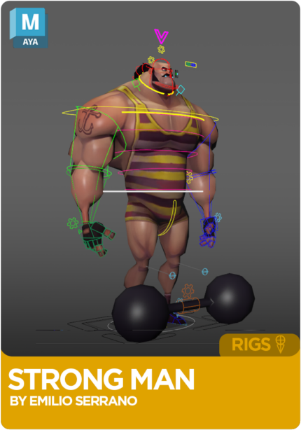 Strongman Rig for Maya