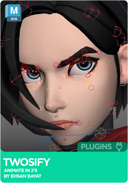 Twosify Maya Plugin