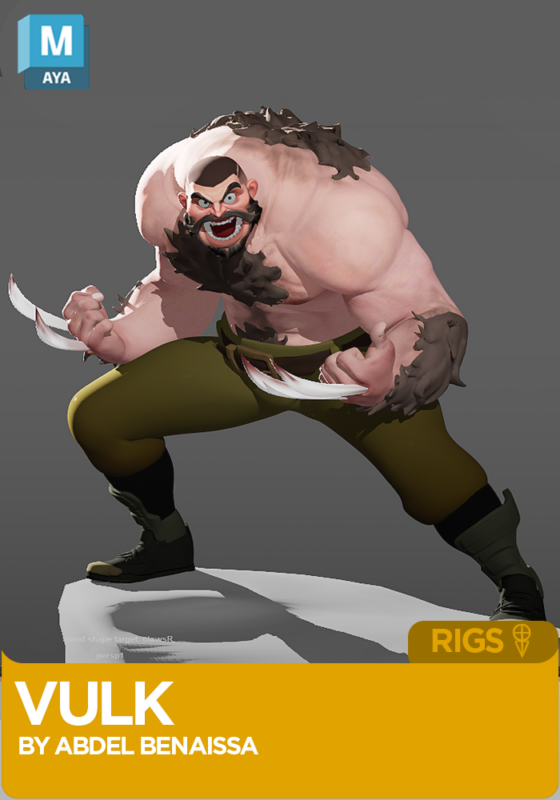 Vulk Rig for Maya