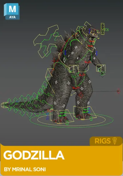 GODZILLA Mrinal Soni Animworks