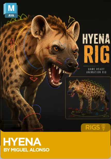 HYENA Manuel Alonson Rig Animworks