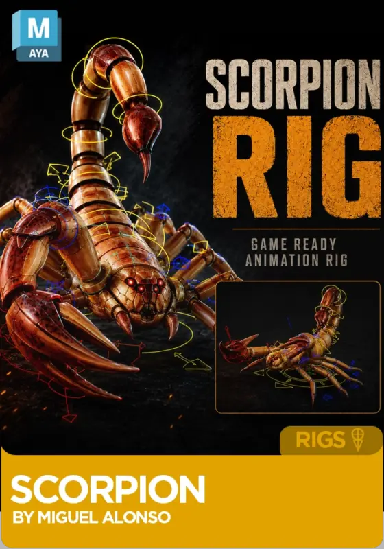 SCORPION_Manuel_Alonson_Rig_Animworks