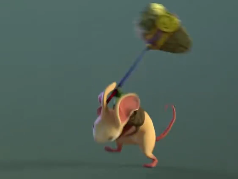Quill already moving into her next step while the stone hammer still hangs in the air behind her